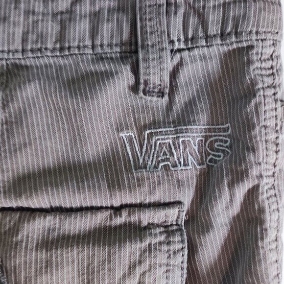 Vans cargo short men's size 34 light brown cotton side pockets - Picture 5 of 16